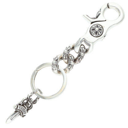 Chrome Hearts CLP CHN XFANCY-S 925 Silver Keychain Wallet