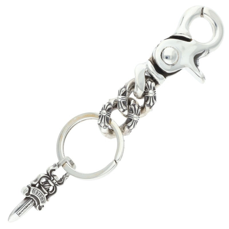 Chrome Hearts CLP CHN XFANCY-S 925 Silver Keychain Wallet