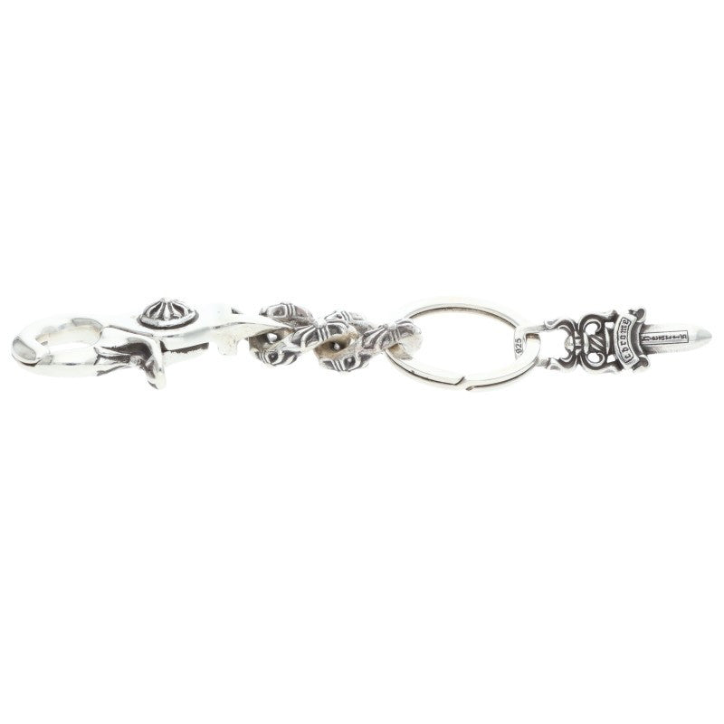 Chrome Hearts CLP CHN XFANCY-S 925 Silver Keychain Wallet