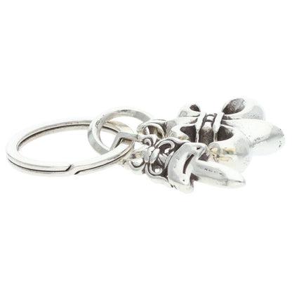 Chrome Hearts BSF&No5 DGGR BS Fleur #5 Dagger Keyring
