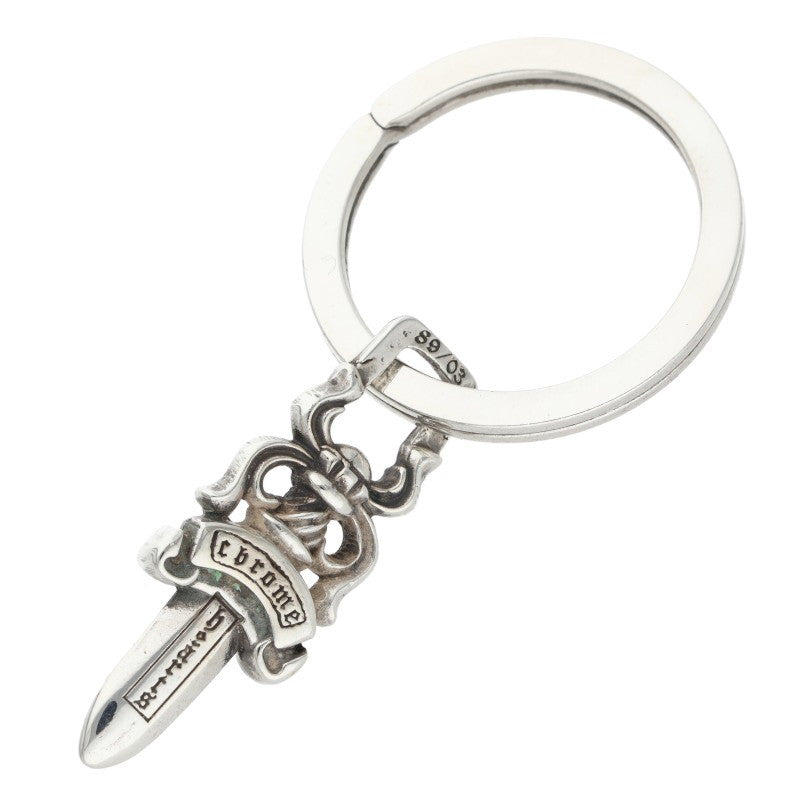 Chrome Hearts #5 Dagger Sterling Silver Key Ring Wallet