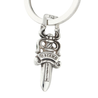Chrome Hearts #5 Dagger Sterling Silver Key Ring Wallet