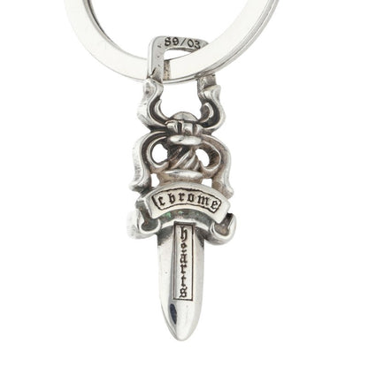 Chrome Hearts #5 Dagger Sterling Silver Key Ring Wallet