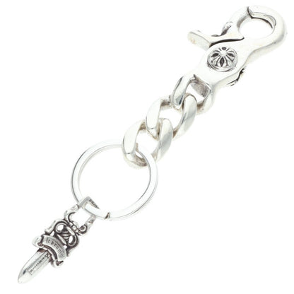 Chrome Hearts CLP CHN CLASSIC-S Short Silver Keychain Wallet