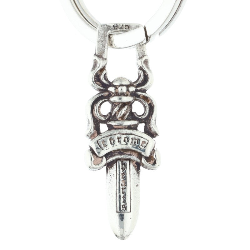 Chrome Hearts CLP CHN CLASSIC-S Short Silver Keychain Wallet