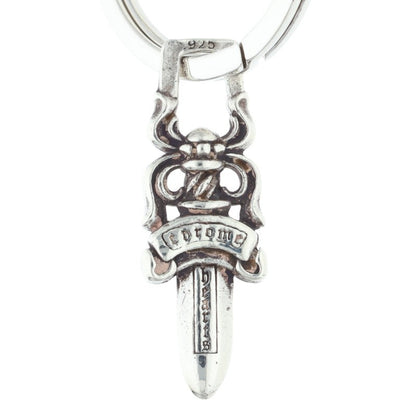 Chrome Hearts CLP CHN CLASSIC-S Short Silver Keychain Wallet