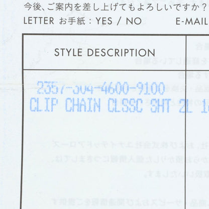 Chrome Hearts CLP CHN CLASSIC-S Short Silver Keychain Wallet
