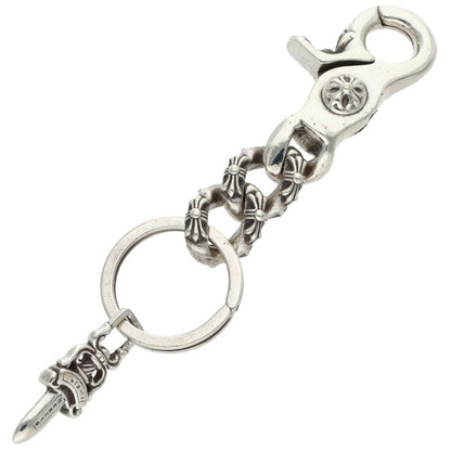 Chrome Hearts CLP CHN XFANCY-S Silver Keychain Wallet