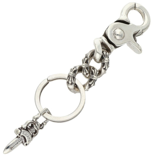 Chrome Hearts CLP CHN XFANCY-S Silver Keychain Wallet
