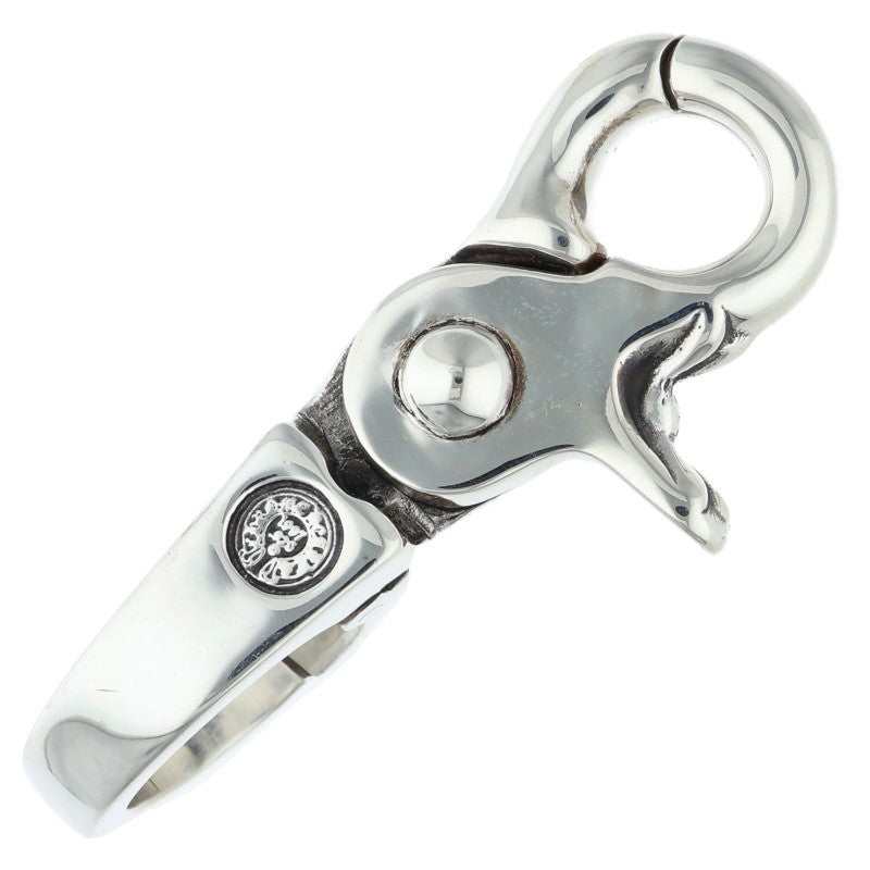 Chrome Hearts Quick Clip Cross Ball Silver Clip