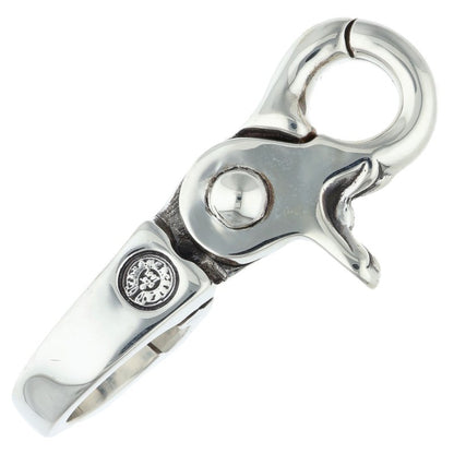 Chrome Hearts Quick Clip Cross Ball Silver Clip