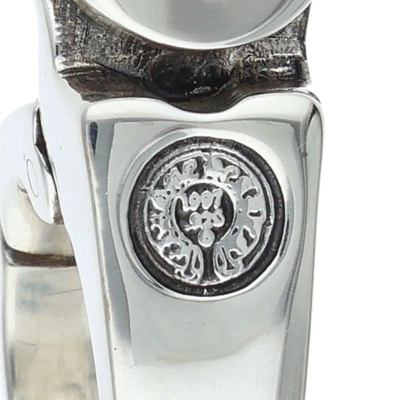 Chrome Hearts Quick Clip Cross Ball Silver Clip