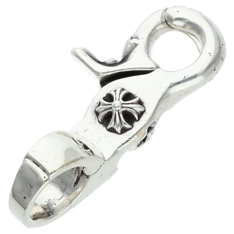Chrome Hearts QUICK CLIP CROSS BALL Silver Wallet Chain