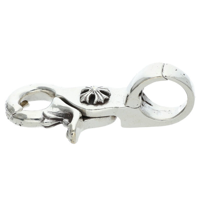 Chrome Hearts QUICK CLIP CROSS BALL Silver Wallet Chain