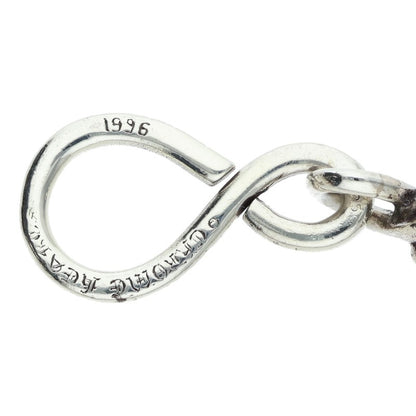 Chrome Hearts 925 Silver Long Roller Wallet Chain Size 9LINK