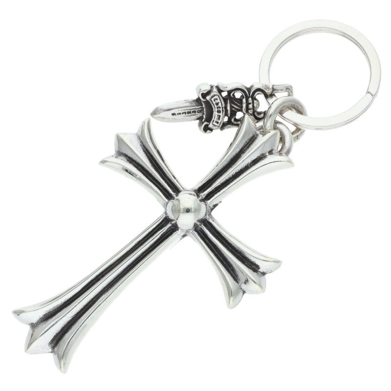 Chrome Hearts Large Cross #5 Dagger Keyring