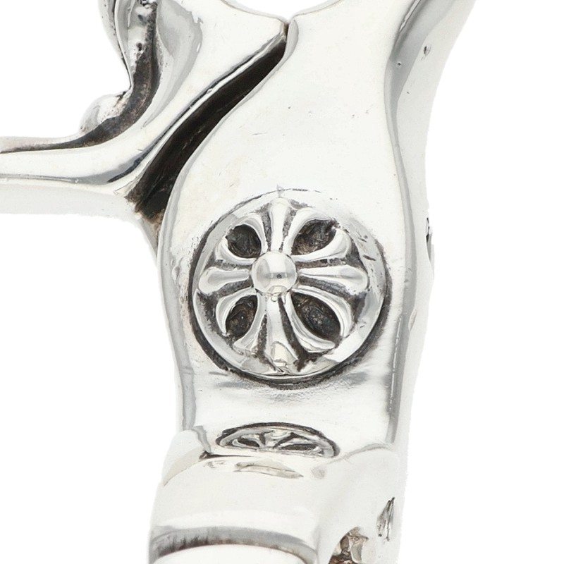 Chrome Hearts QUICK CLIP CROSS BALL Silver Clip