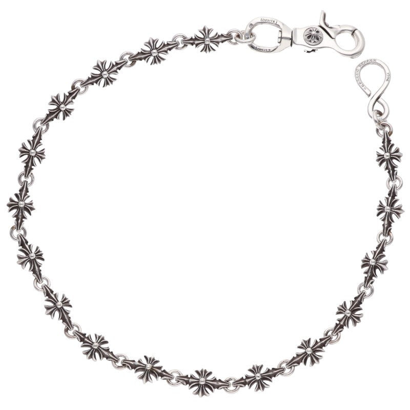 Chrome Hearts 4C Cross 1 Clip Cutout CH Plus Wallet Chain