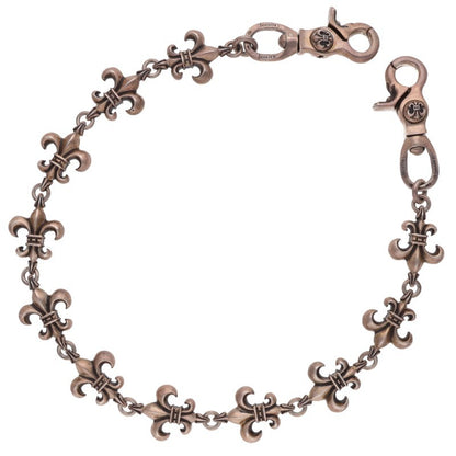 Chrome Hearts 925 Silver 2-Clip BS Wallet Chain Size 11LINK