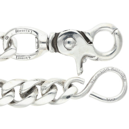 Chrome Hearts 1 Clip Short Classic Silver Wallet Chain 925