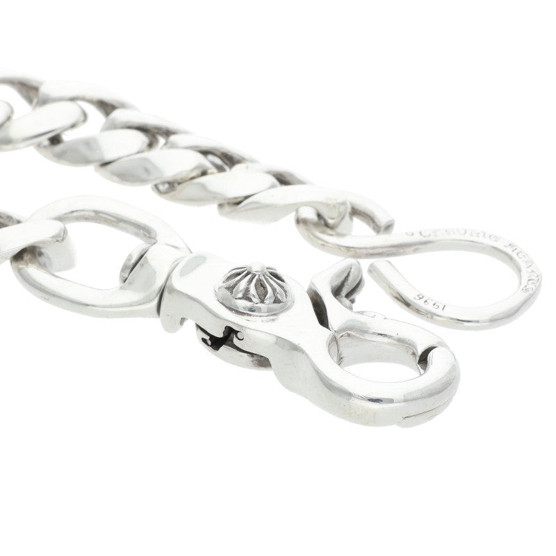 Chrome Hearts 1 Clip Short Classic Silver Wallet Chain 925