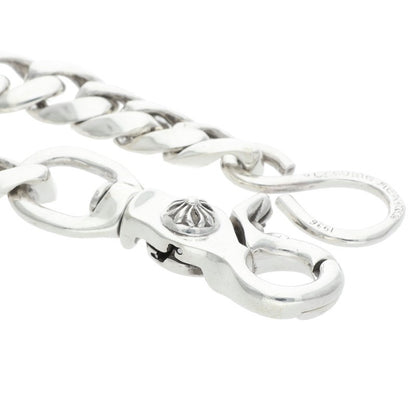 Chrome Hearts 1 Clip Short Classic Silver Wallet Chain 925
