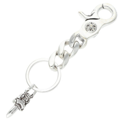 Chrome Hearts Classic Link Silver Key Chain Wallet