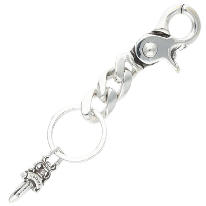 Chrome Hearts Classic Link Silver Key Chain Wallet