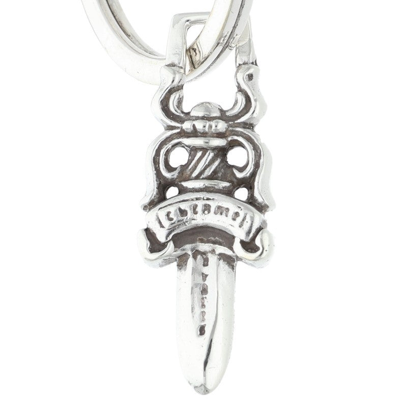 Chrome Hearts Classic Link Silver Key Chain Wallet