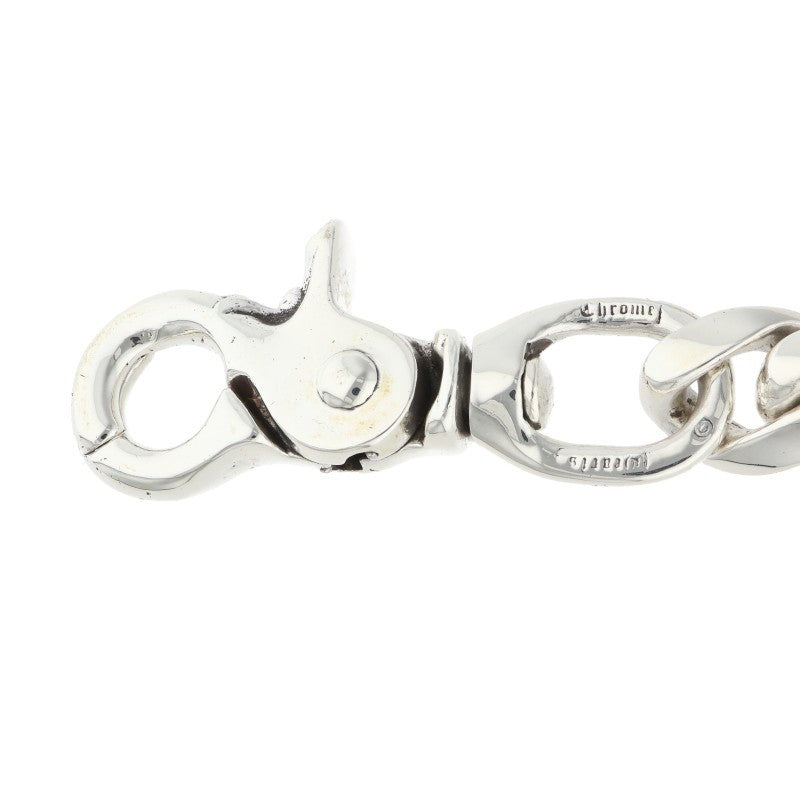 Chrome Hearts CLP CHN CLASSIC-L Silver Keychain Wallet