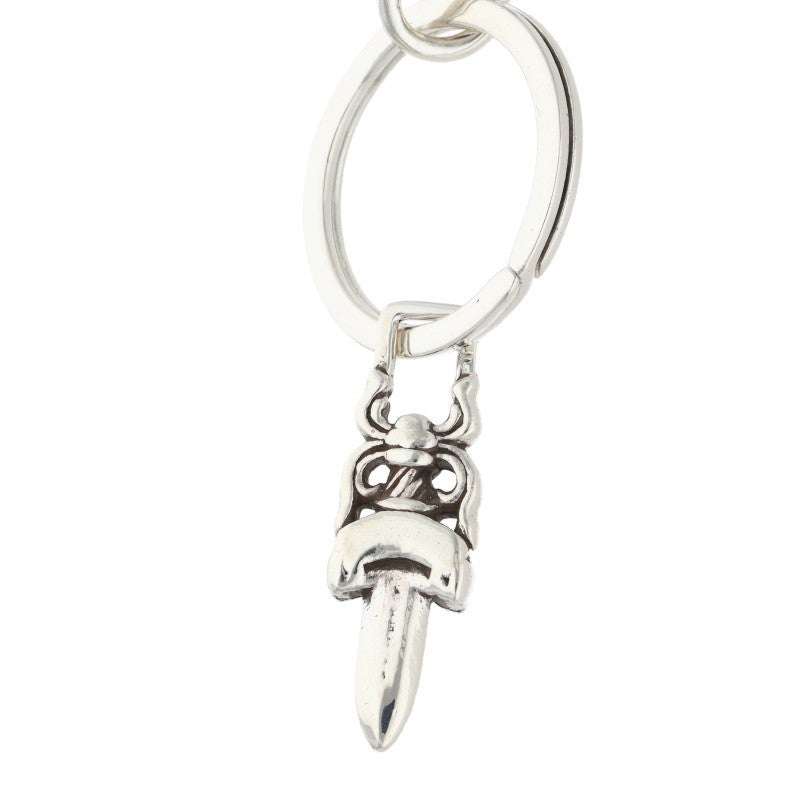 Chrome Hearts NO2 Ball 3D #2 Cross Ball Silver Key Chain Wallet