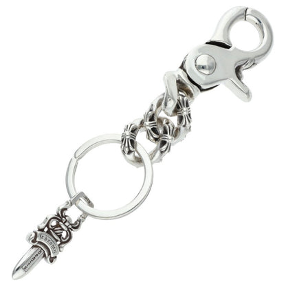 Chrome Hearts CLP CHN XFANCY-S Sterling Silver Keychain Wallet