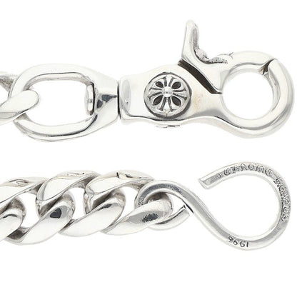 Chrome Hearts 1 Clip Short Classic Silver Wallet Chain 925