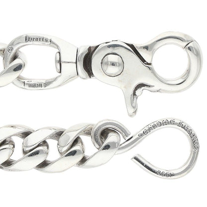 Chrome Hearts 1 Clip Short Classic Silver Wallet Chain 925