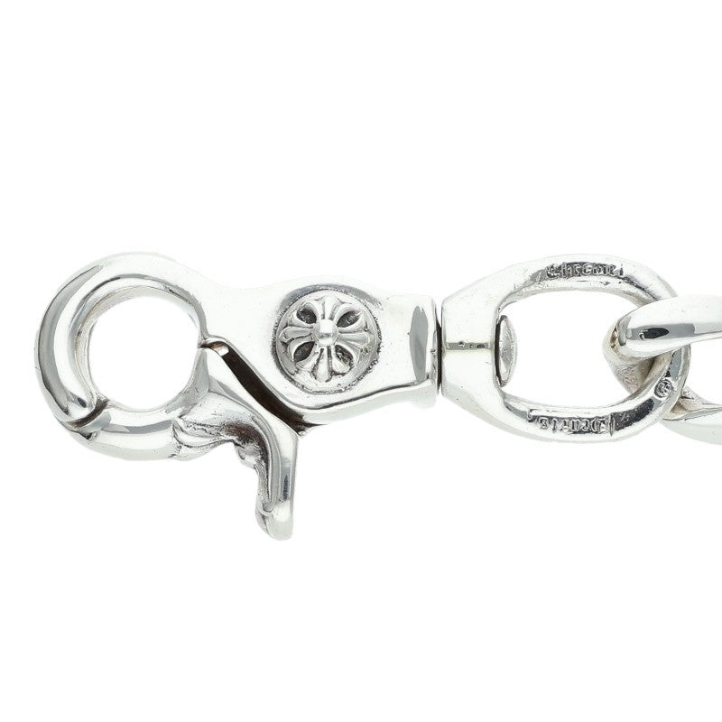 Chrome Hearts 2 Clip Short Classic Silver Wallet Chain