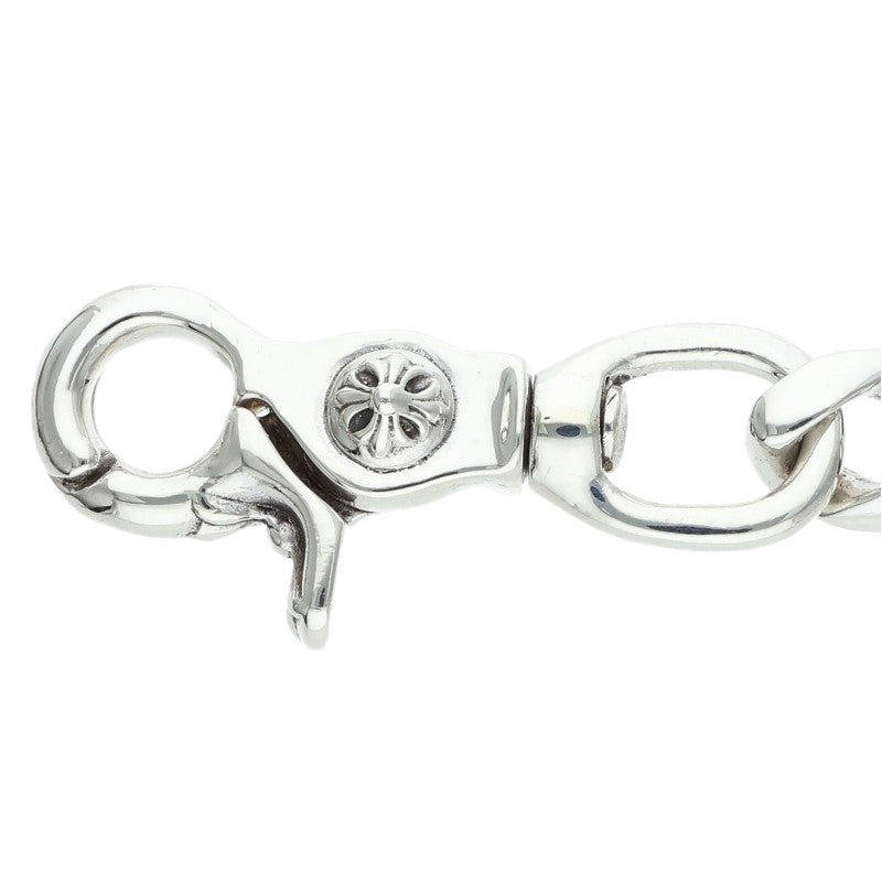 Chrome Hearts 2 Clip Short Classic Silver Wallet Chain