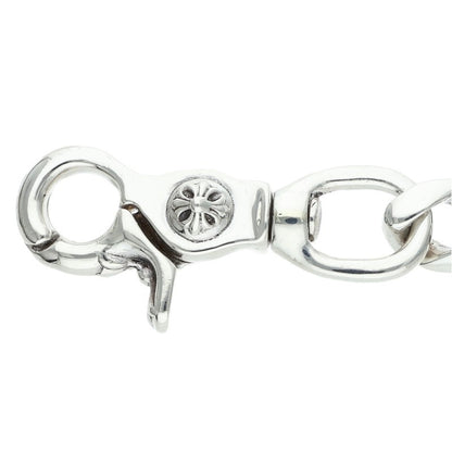Chrome Hearts 2 Clip Short Classic Silver Wallet Chain