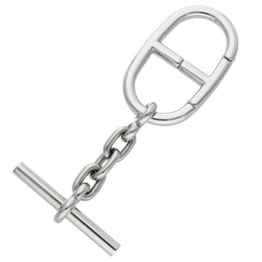 HERMES Chaine d'Ancre Silver Key Chain Wallet