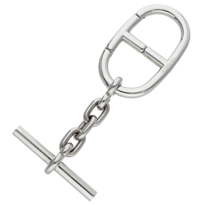 HERMES Chaine d'Ancre Silver Key Chain Wallet