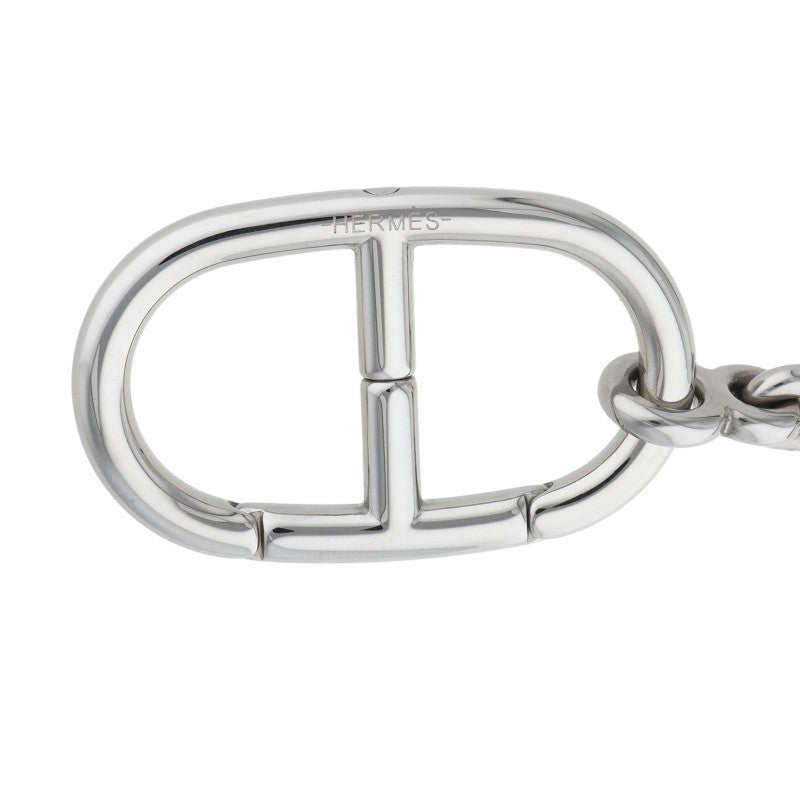 HERMES Chaine d'Ancre Silver Key Chain Wallet