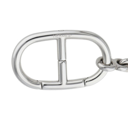 HERMES Chaine d'Ancre Silver Key Chain Wallet