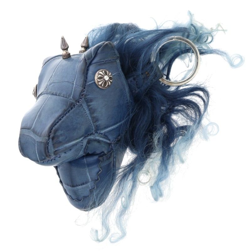 Chrome Hearts DINO LTHR Alligator Keyring