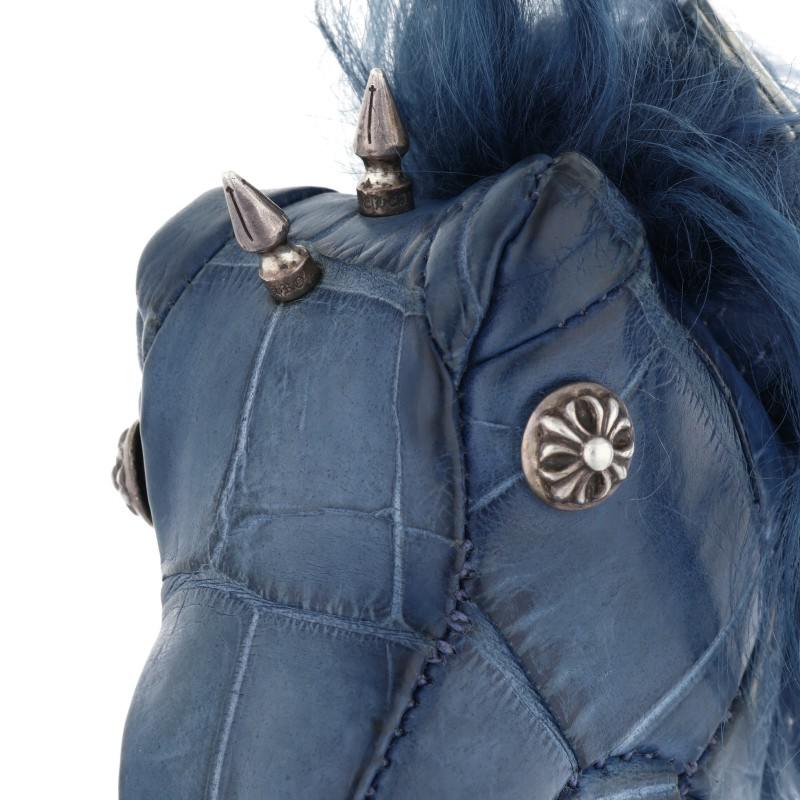 Chrome Hearts DINO LTHR Alligator Keyring