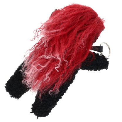 Chrome Hearts Black/Red Teddy Bear Keyring