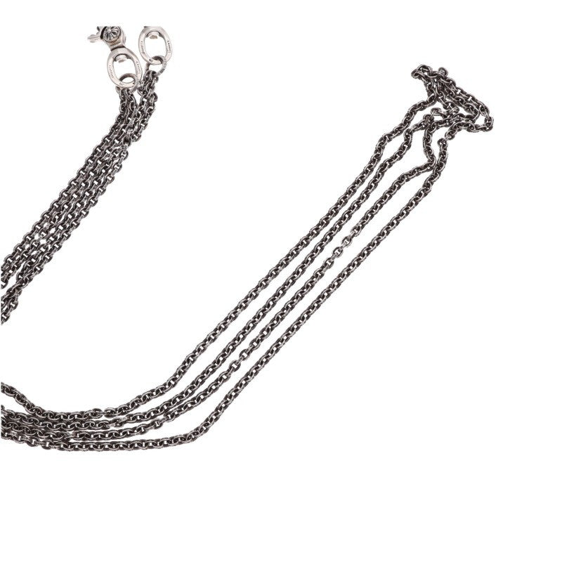 Chrome Hearts CHN Double Paper Clip Wallet Chain