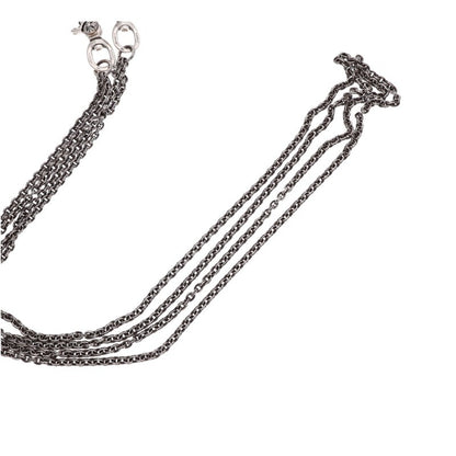 Chrome Hearts CHN Double Paper Clip Wallet Chain