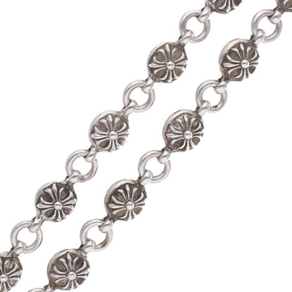 Chrome Hearts Silver Long #2 Cross Ball 1 Clip Wallet Chain