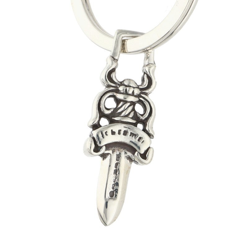 Chrome Hearts CLP CHN FANCY-L Silver Keychain Wallet