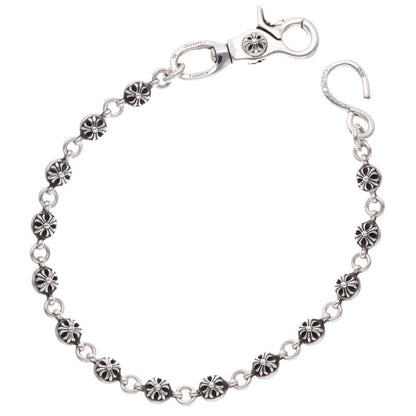 Chrome Hearts #2 Cross Ball 1 Clip Wallet Chain