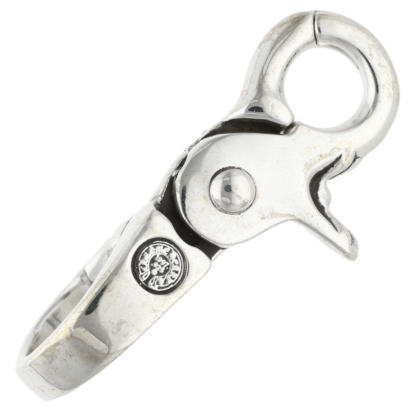 Chrome Hearts QUICK CLIP CROSS BALL Silver Clip